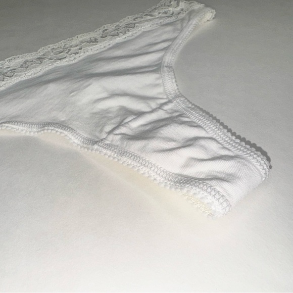 NWOT M&S EU 40 S/M PANTIE UNDERWEAR LINGERIE WHITE NEUTRAL - Picture 3 of 9